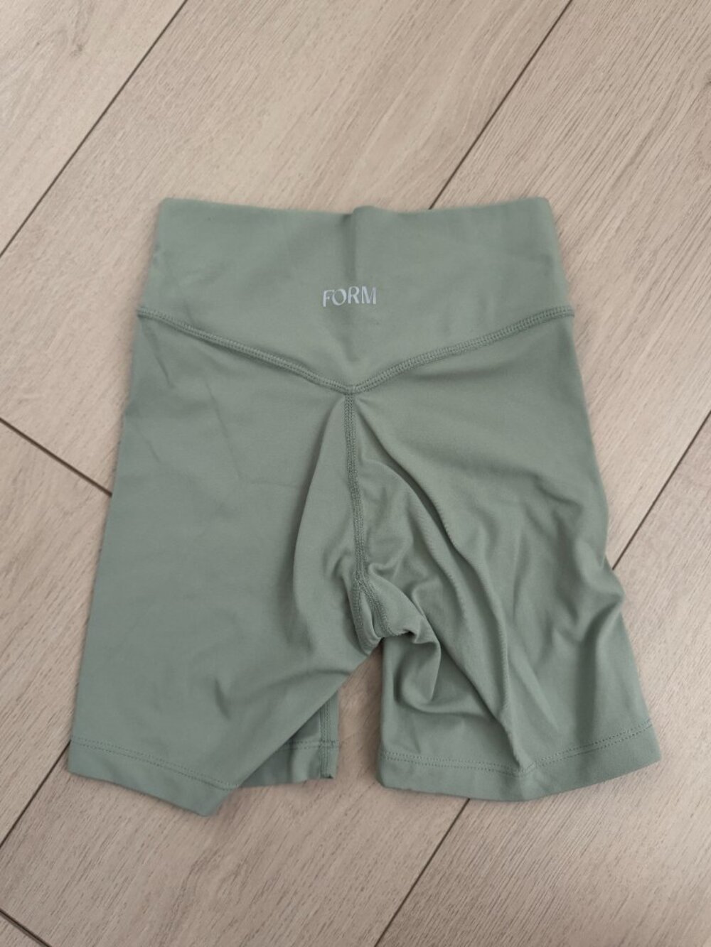 Women's Sage Green Athletic Bike Shorts
